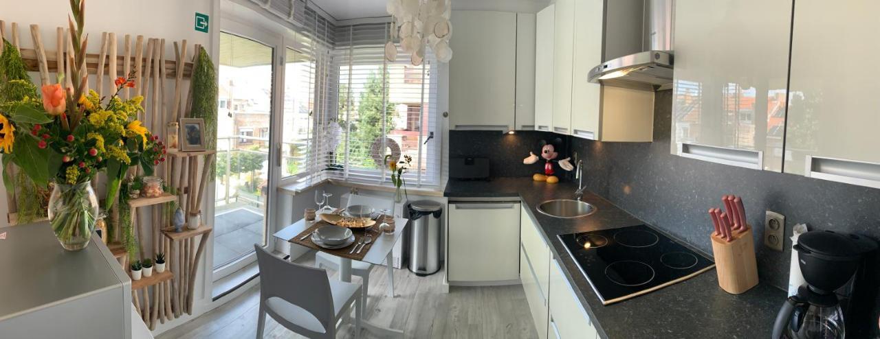 Top Appartement Met Garage "Au Franelle" Остенде Екстер'єр фото